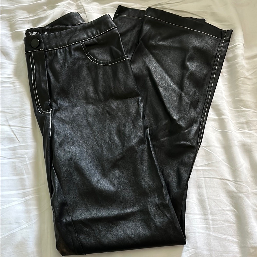 nwot tiger mist leather pants